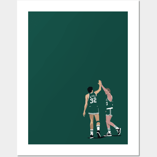 Celtics Legends Wall Art by dbl_drbbl